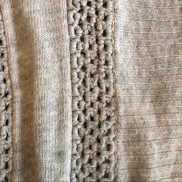 Sundance | Light Gray Open Front Knit Cardigan - Picture 7 of 9